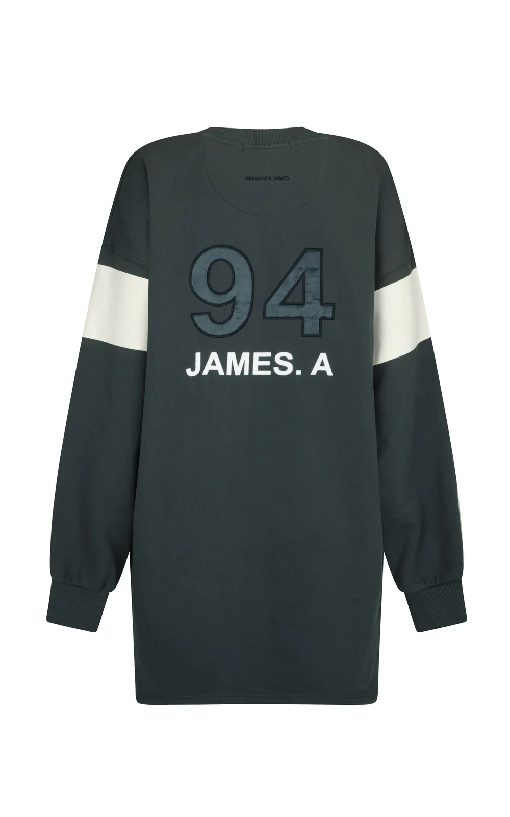 94 V-Neck Sweater Dress - Noir | Araminta James - Image 5