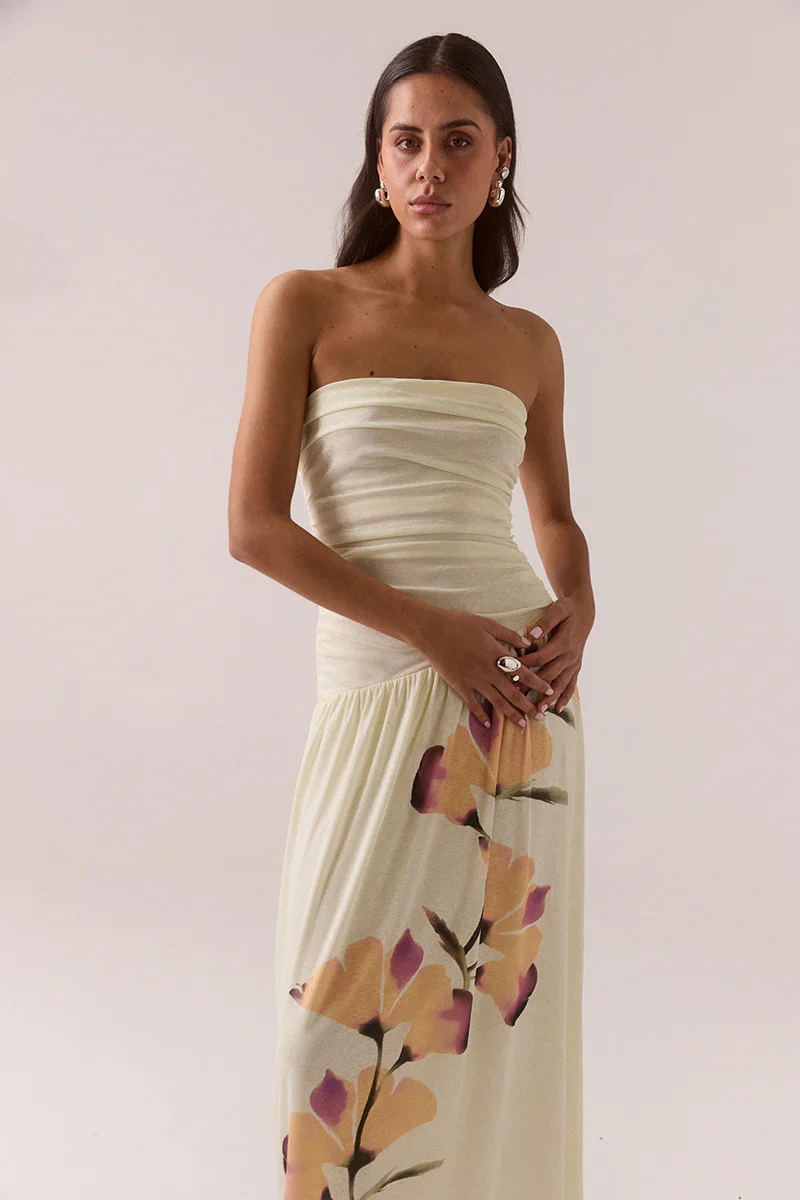 Akanni Dress Golden | Sovere - Image 2