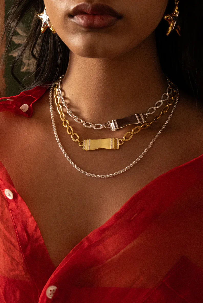 Alexis Necklace - Gold | Mountain & Moon - Image 3