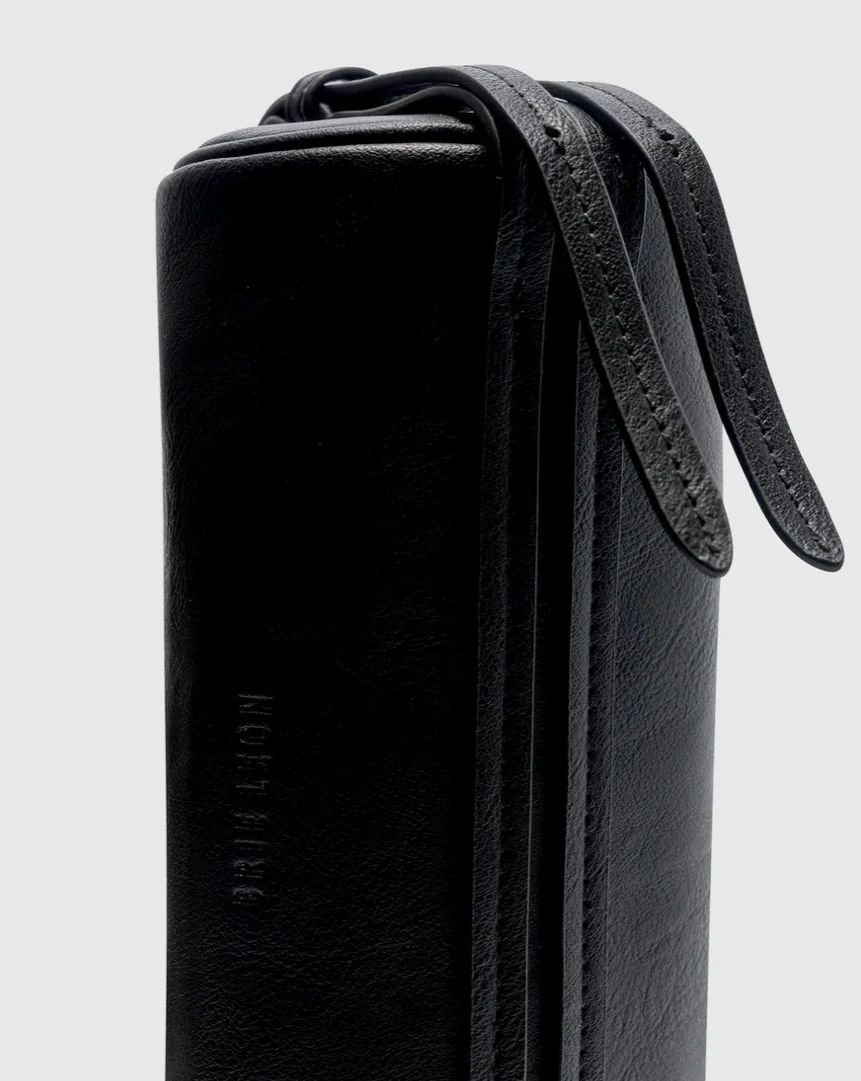 Brooke Mini Barrel Bag - Black | Brie Leon - Image 3