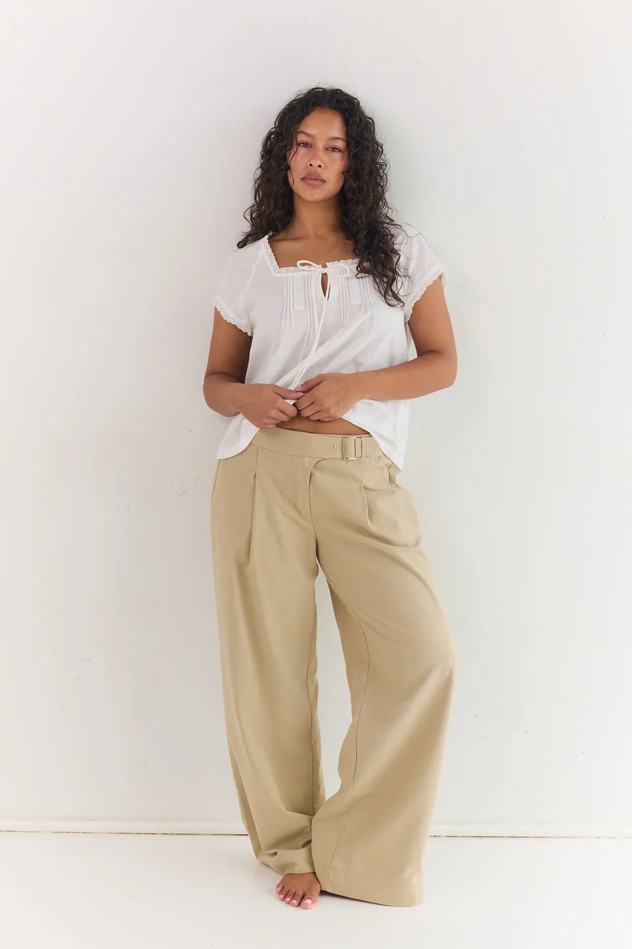 Brooke Pant - Pebble | Juni - Image 4