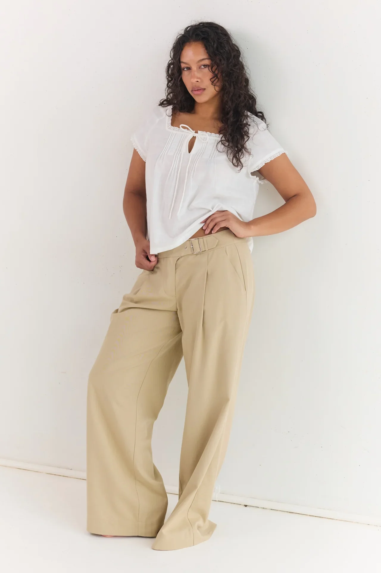 Brooke Pant - Pebble | Juni - Image 6