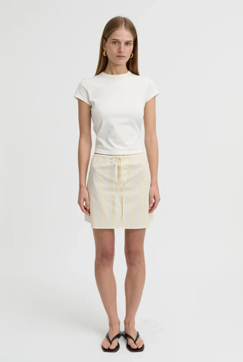 Calypso Skirt Butter | Blanca - Image 3
