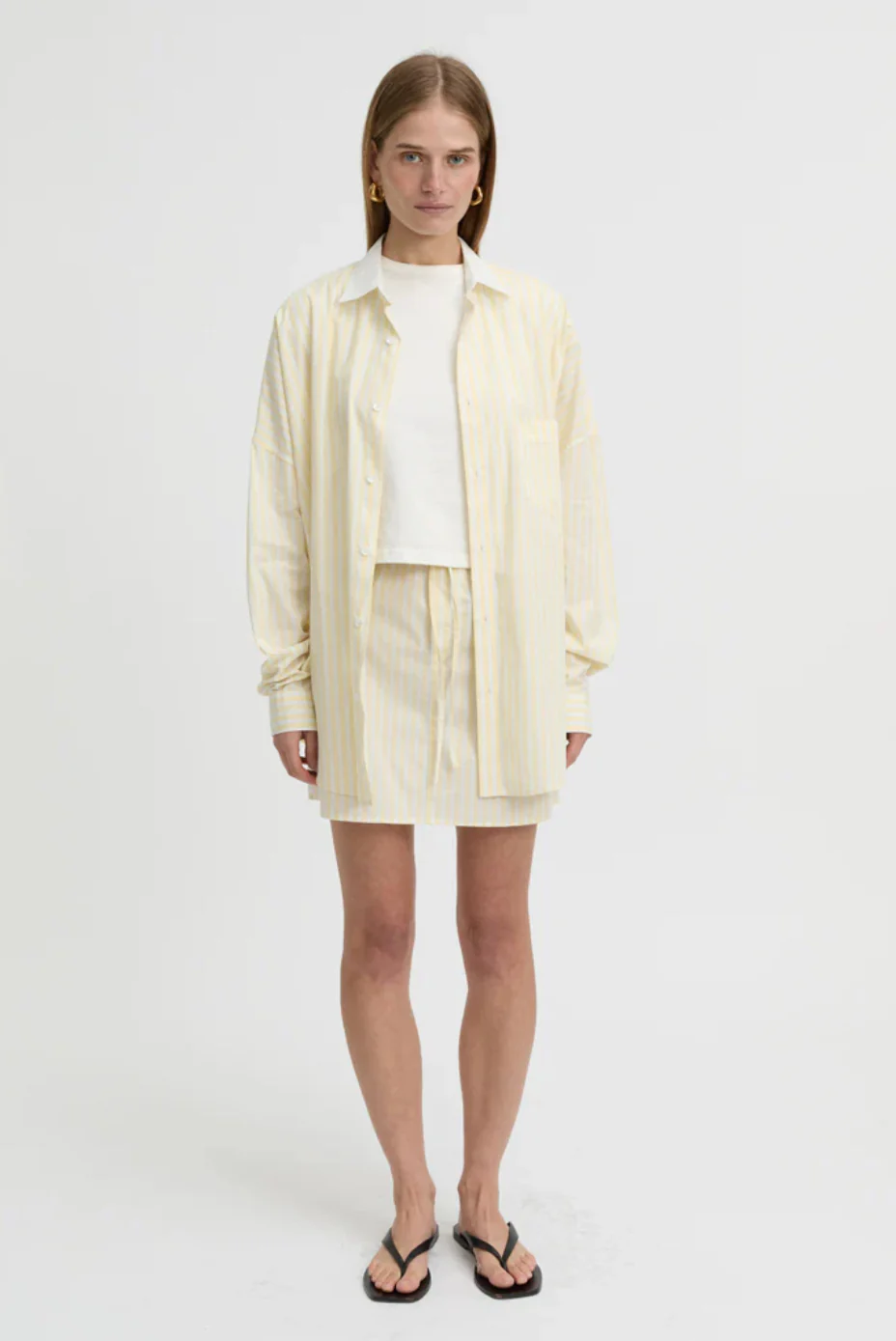 Calypso Skirt Butter | Blanca - Image 7