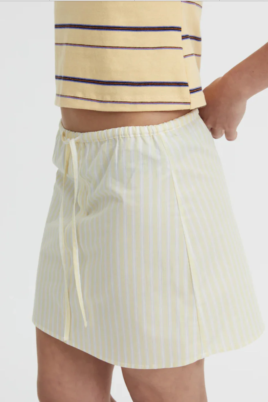 Calypso Skirt Butter | Blanca - Image 8