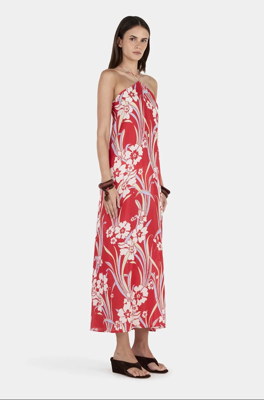 Cinzia Maxi Dress Retro Hawaii | Hansen & Gretel - Image 3