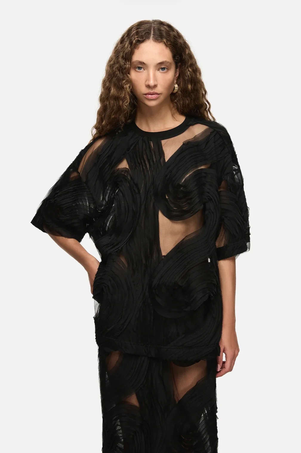 Delmare Top Black | Blanca - Image 5