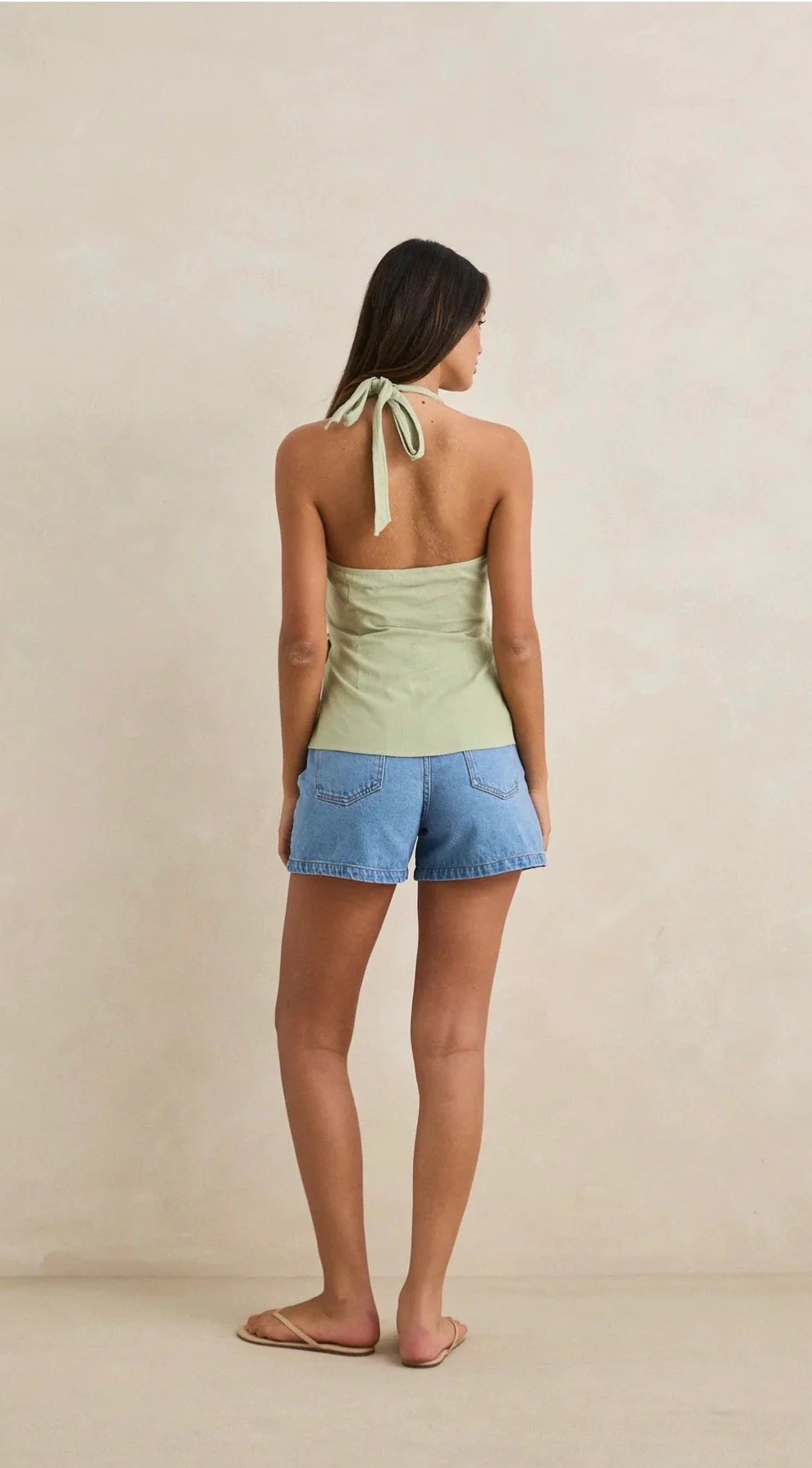 Emi Wrap Top Palm | Rhythm - Image 4