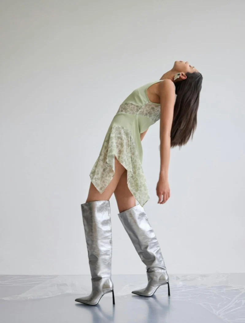 Essence Panelled Mini Dress - Nostalgia Floral | Third Form - Image 3
