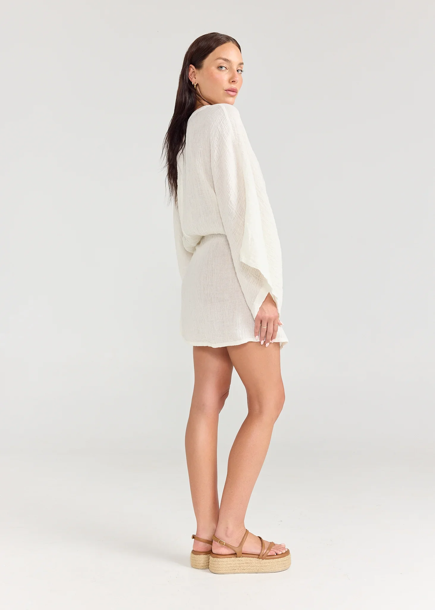 Farrah Dress White | Pippa Ridley - Image 5