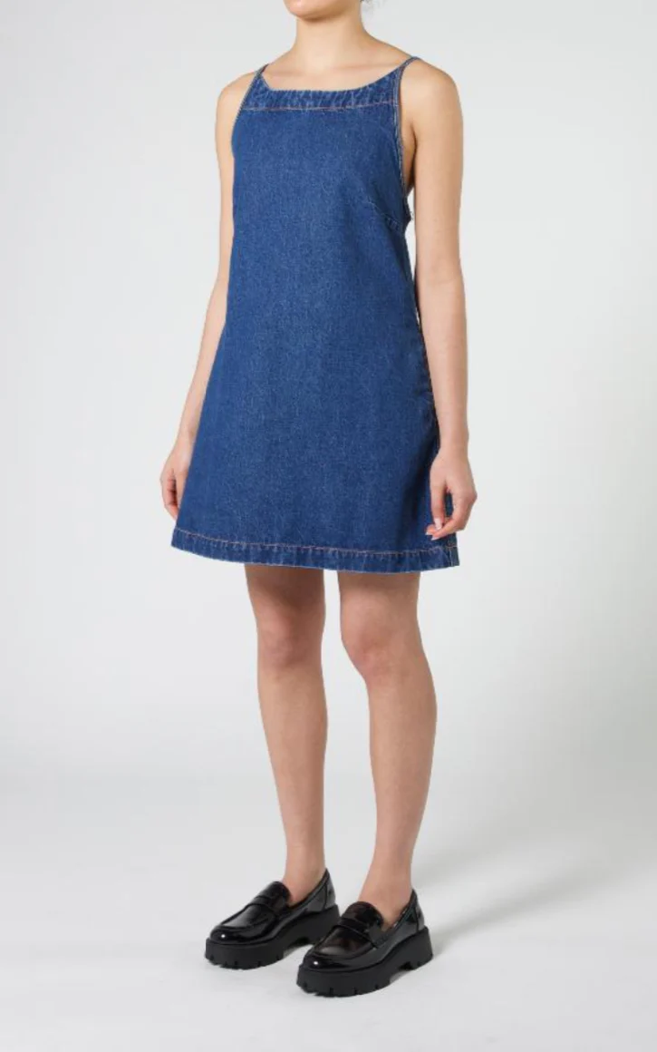 Katie Denim Mini Dress | Nobody Denim - Image 4