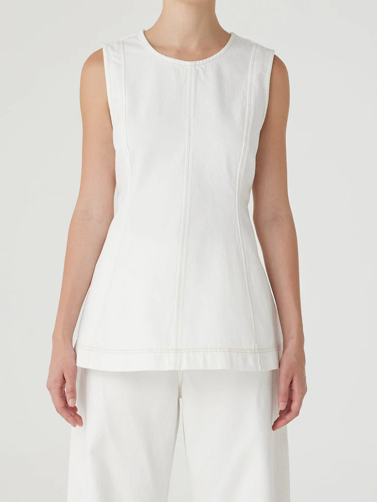 Lucille Top White | Nobody Denim - Image 3