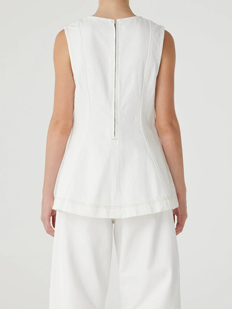 Lucille Top White | Nobody Denim - Image 4