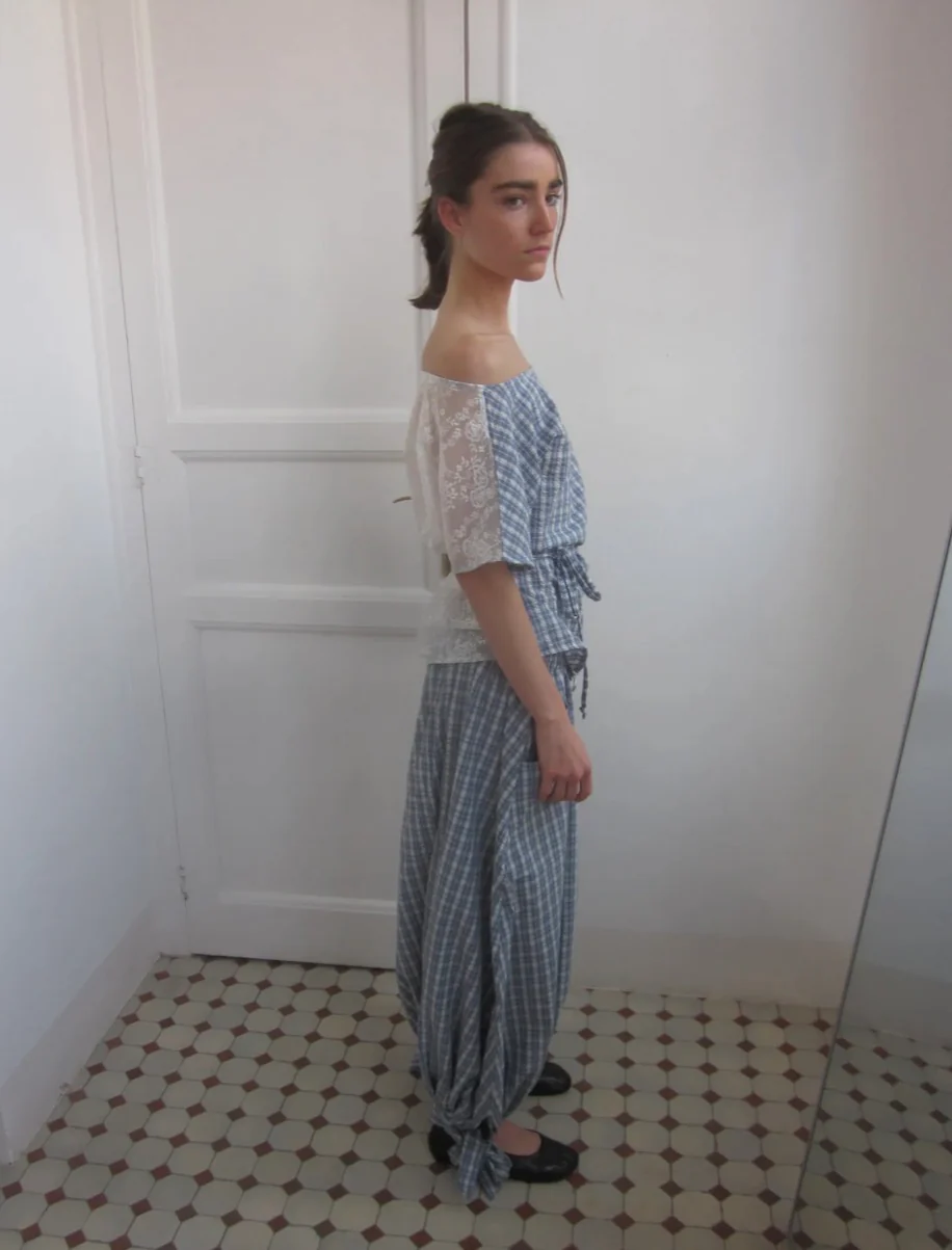 Magnolia Pants Blue | Susmie’s - Image 5