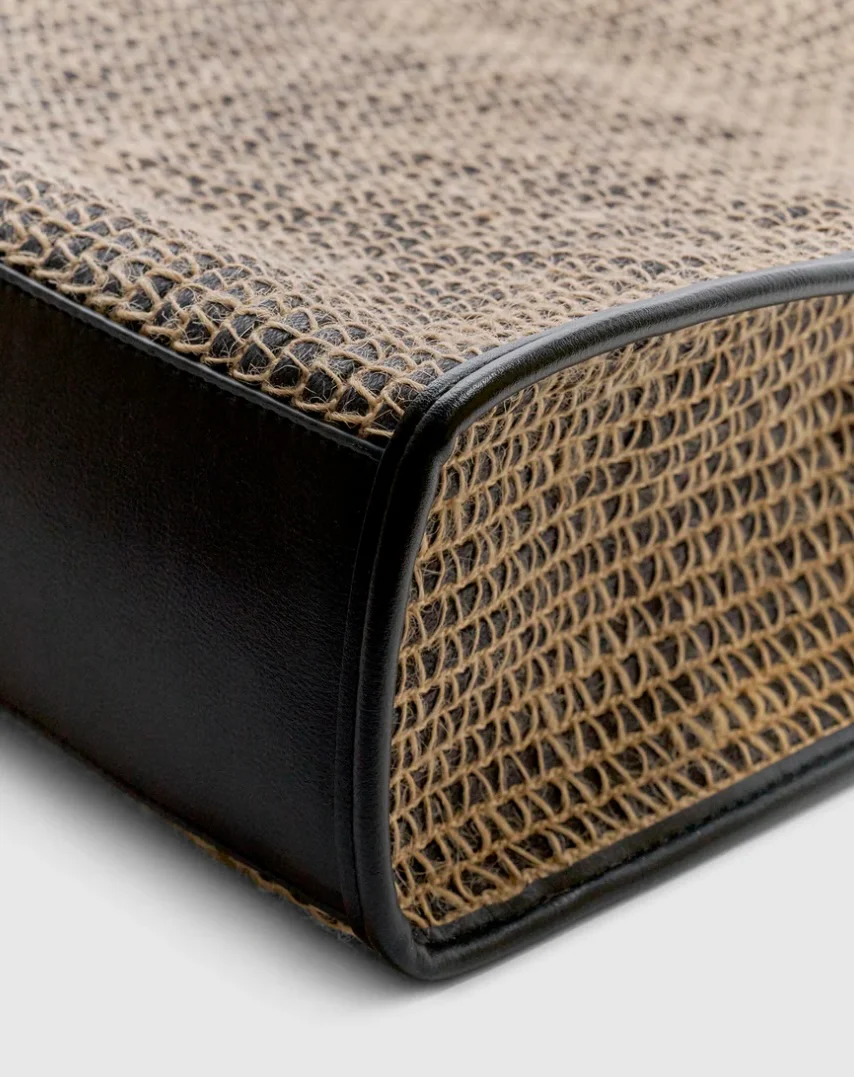 Mia Tote - Raffia Stripe | Brie Leon - Image 3