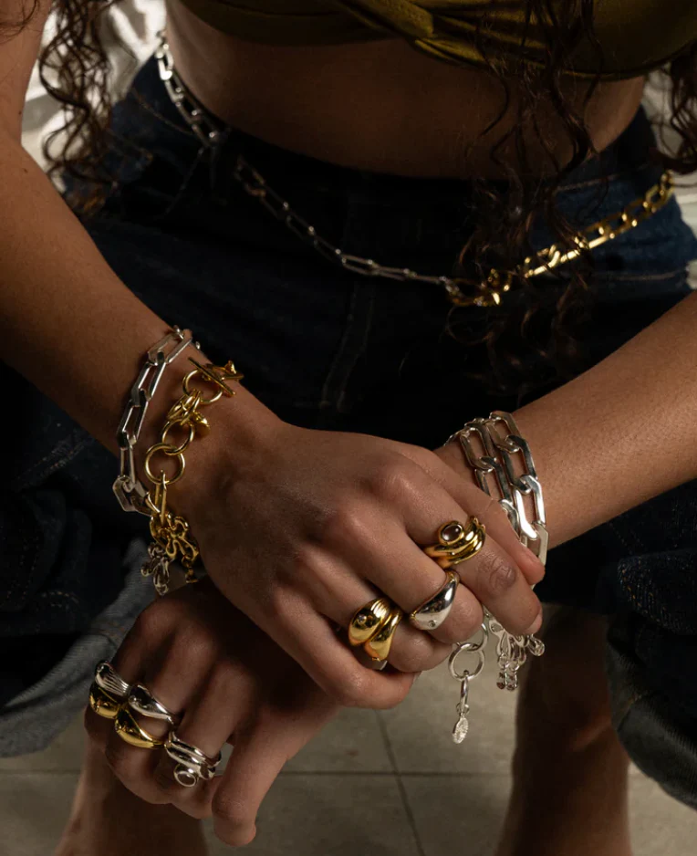 Mila Ring Silver | Mountain & Moon - Image 5
