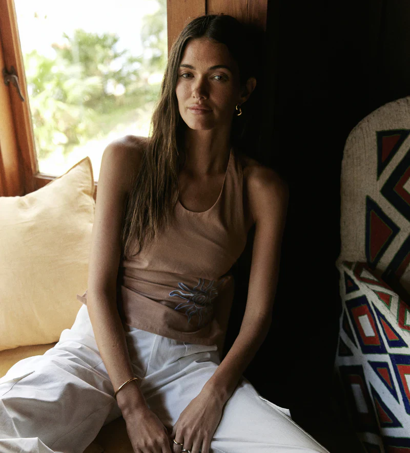 Nacida Halter Top - Sol Tan - Image 3