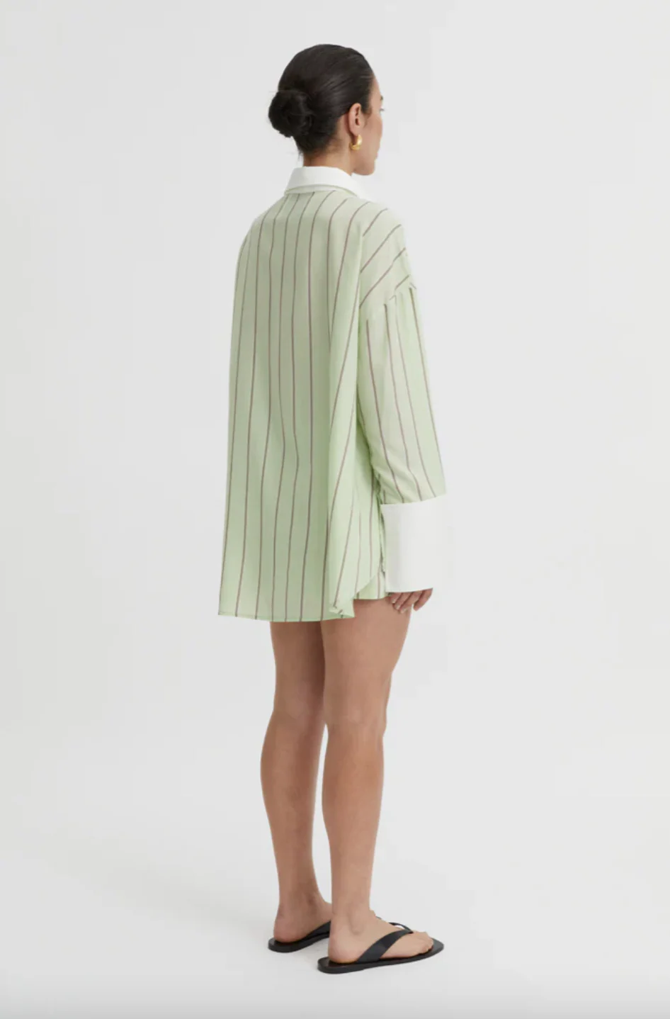 Opal Shirt Pistachio | Blanca - Image 4