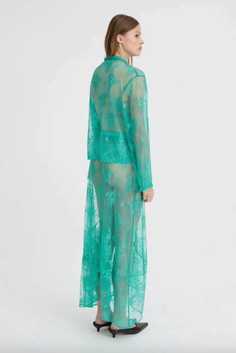 Paloma Top Turquoise | Blanca - Image 4
