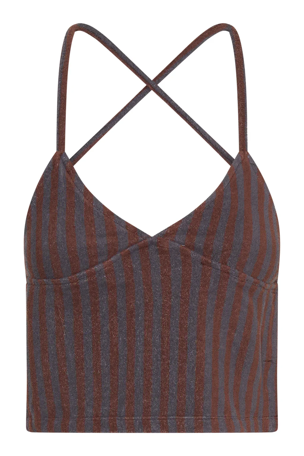Peggy Backless Top - Steel Stripe | Highrack Studios - Image 3