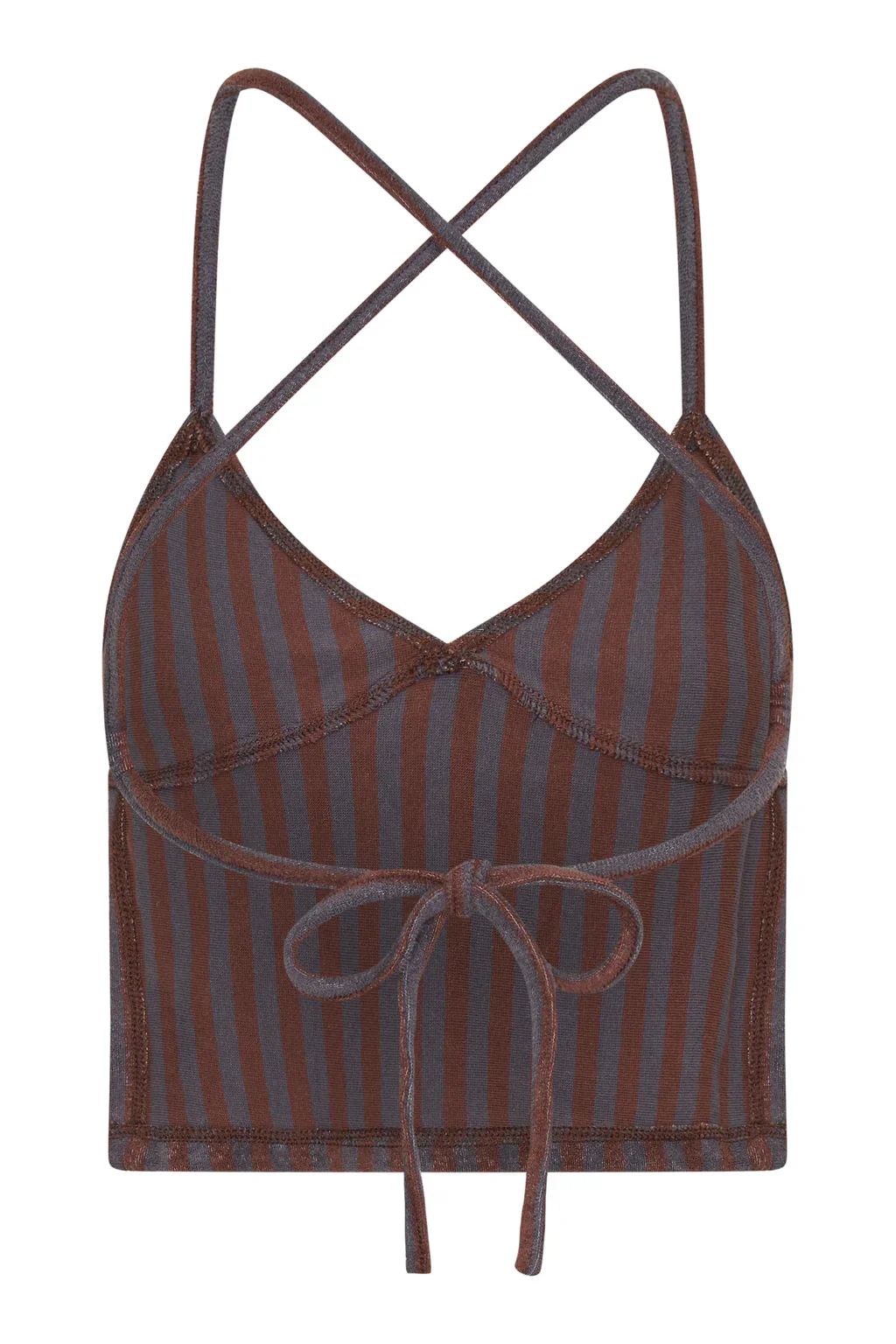 Peggy Backless Top - Steel Stripe | Highrack Studios - Image 6
