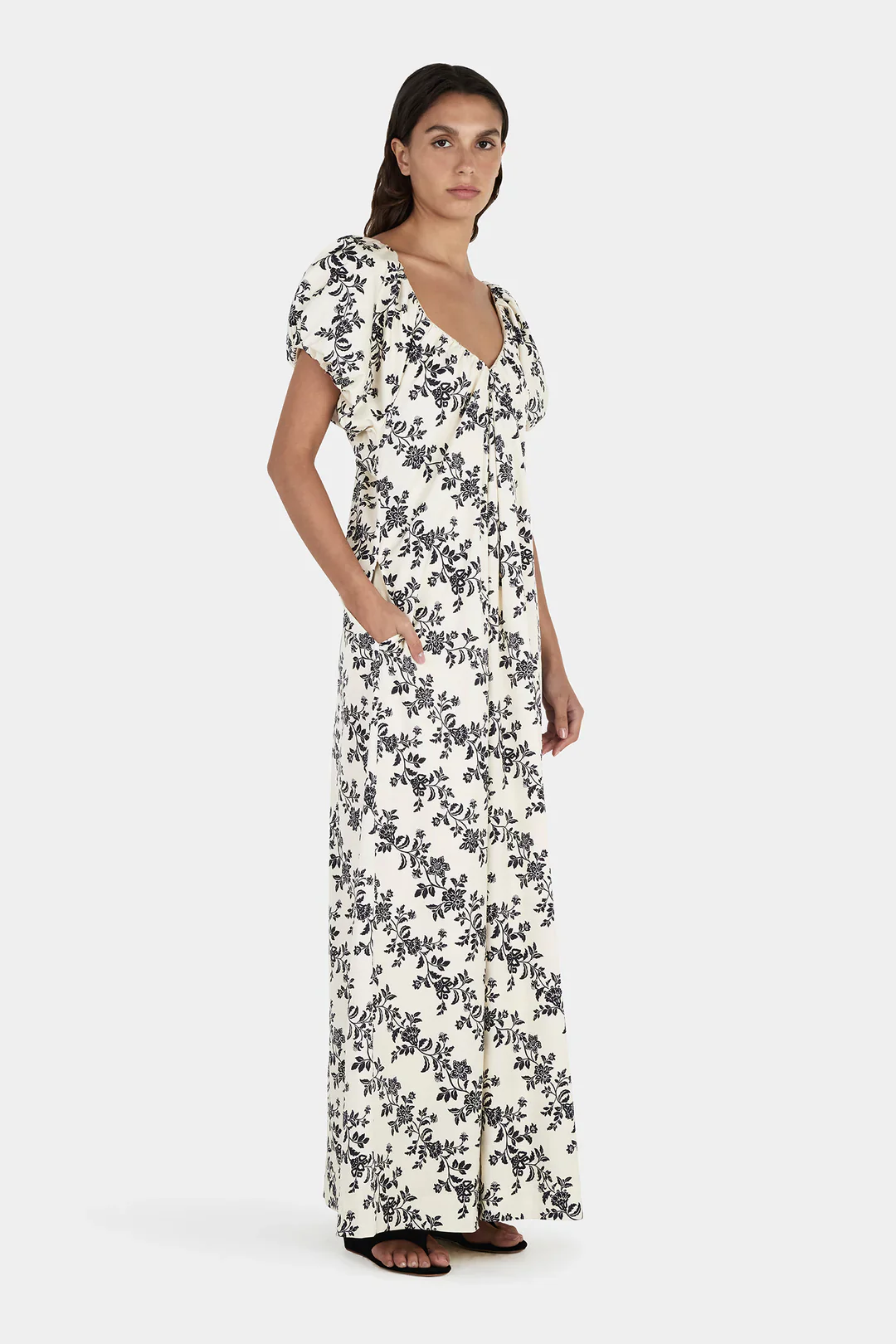 Perri Maxi Dress Moonlight Vine | Hansen & Gretel - Image 4