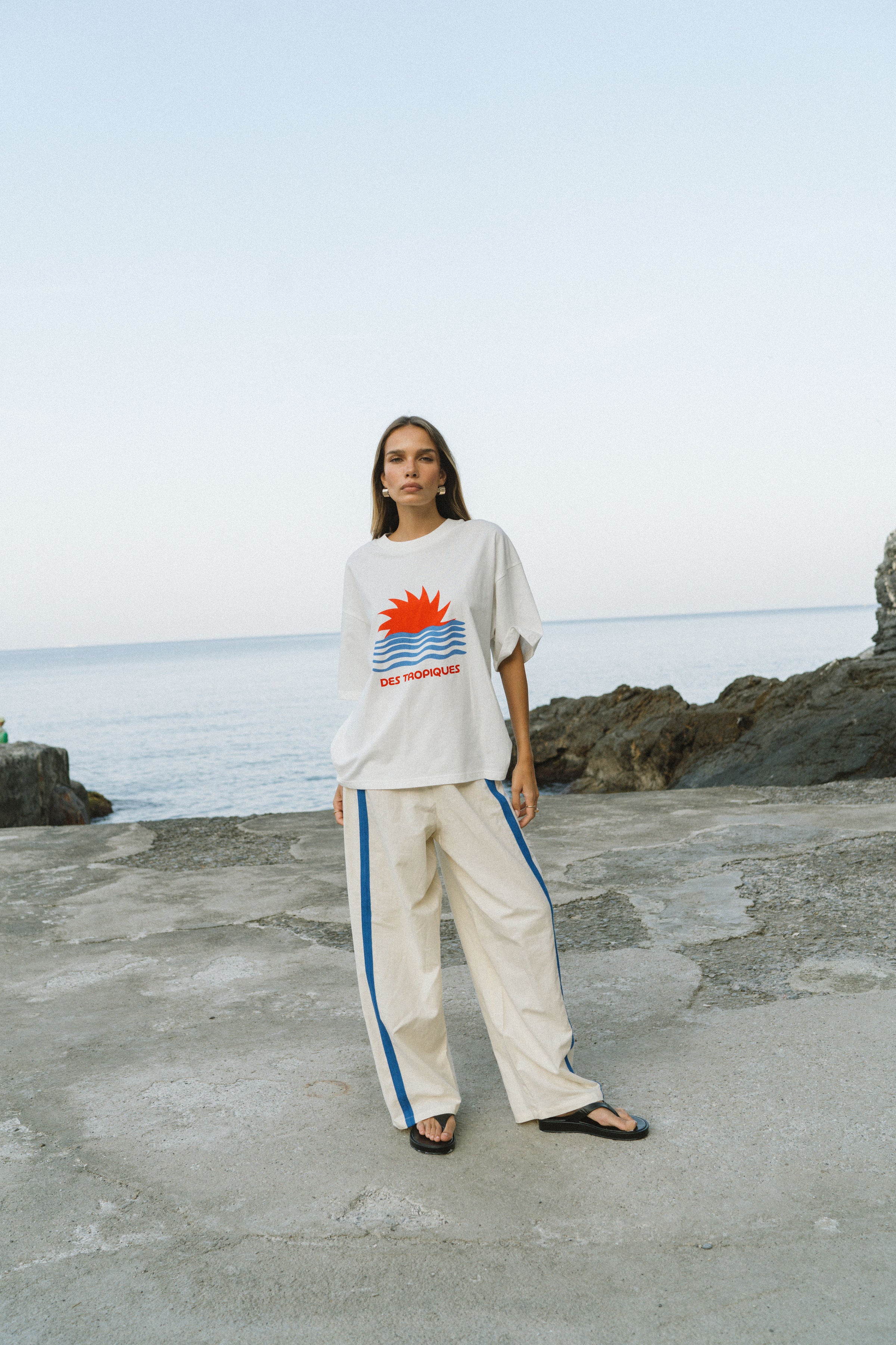 Rico Linen Pants - Natural | Araminta James - Image 4