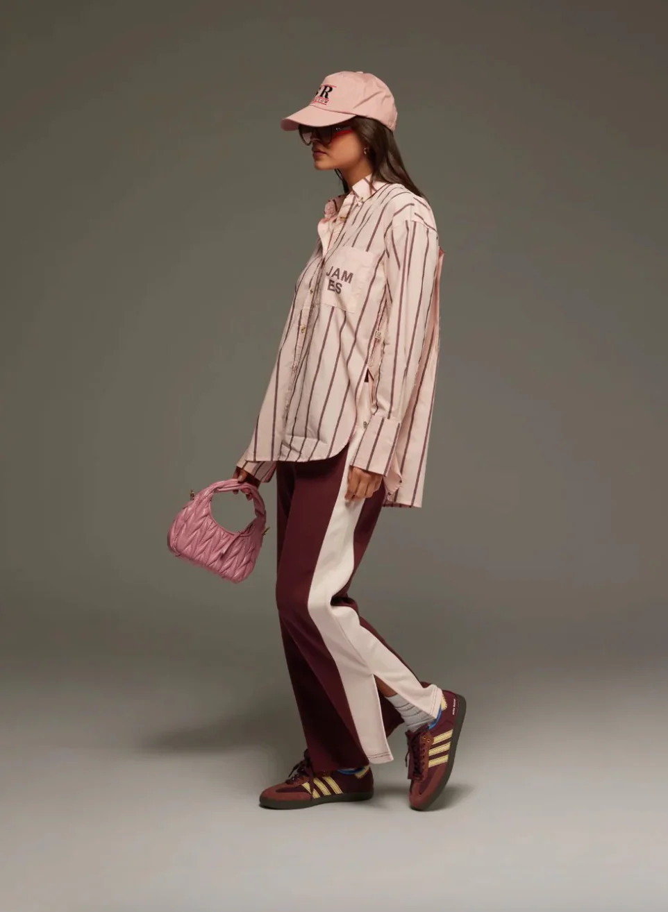 Saint Germain Knit Pant Red Wine | Araminta James - Image 4