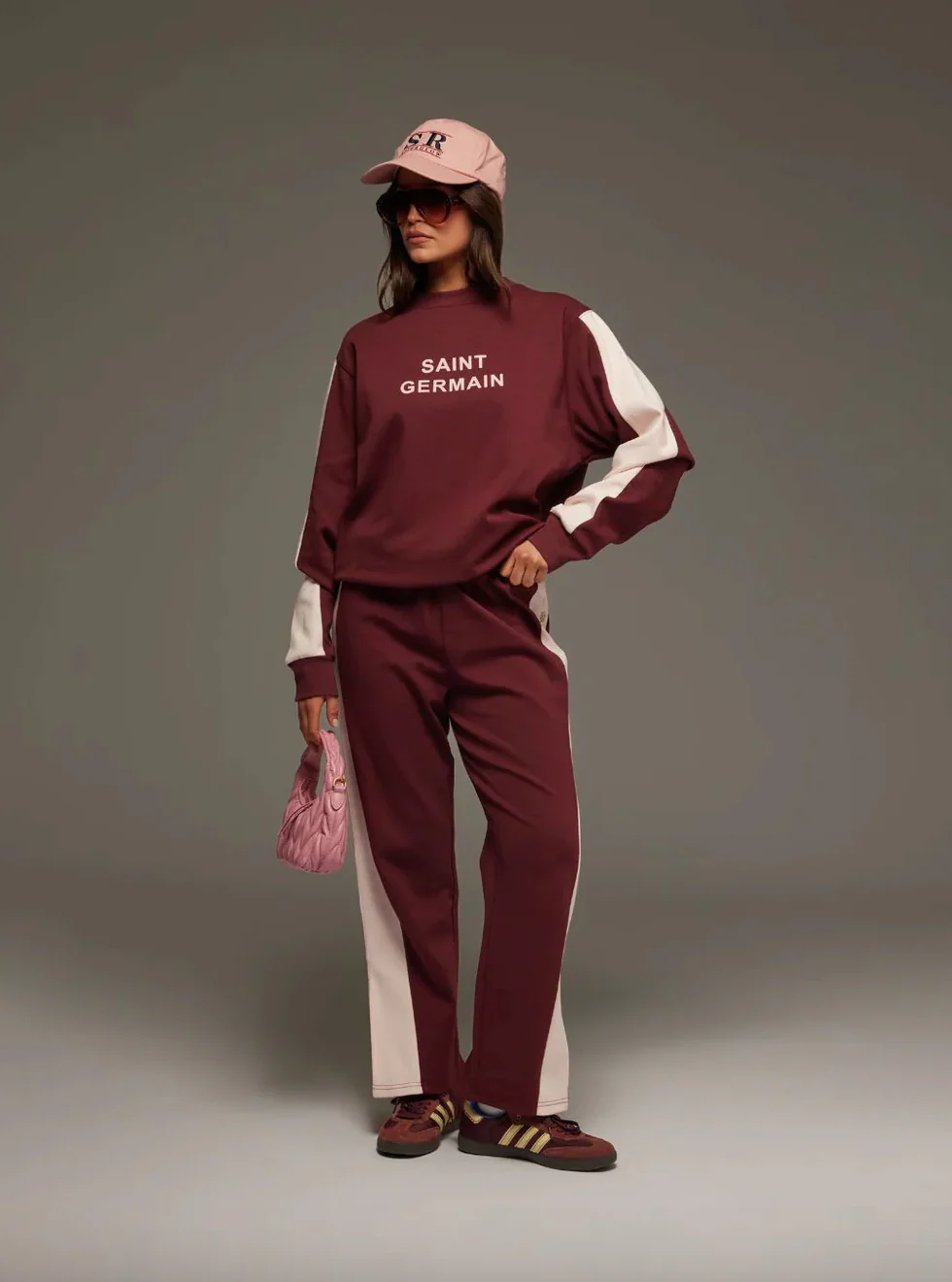 Saint Germain Knit Pant Red Wine | Araminta James - Image 6