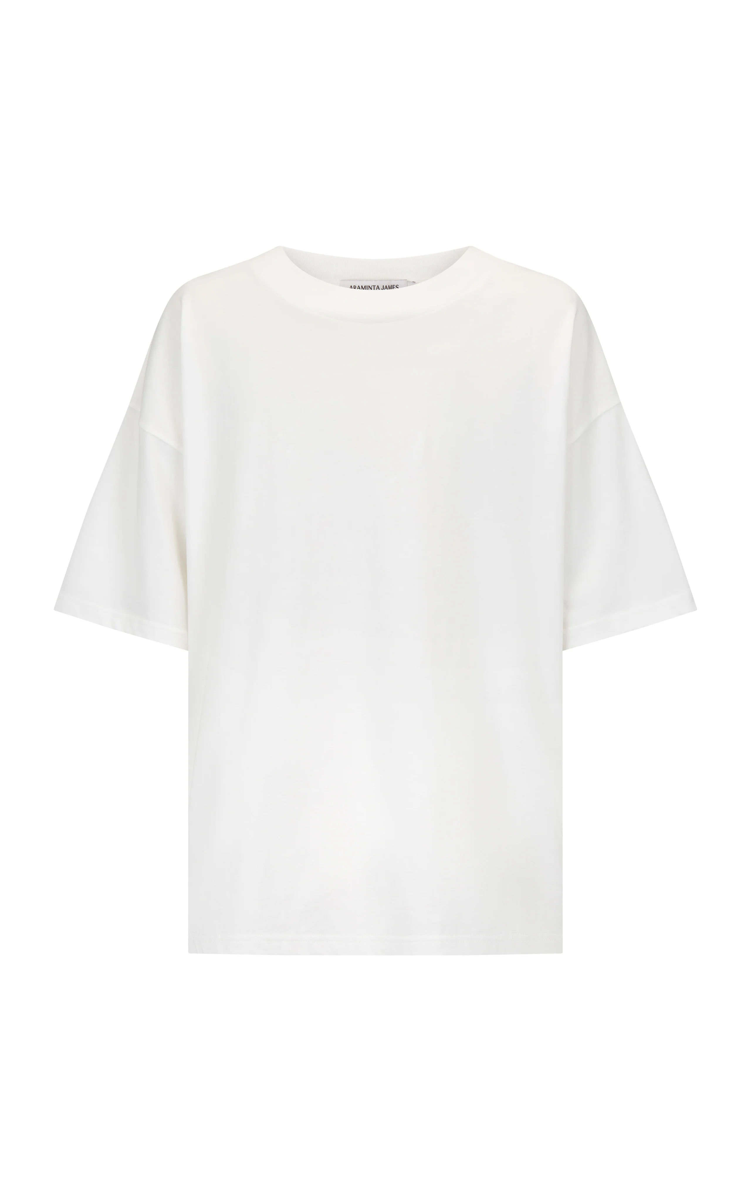Santorini Oversized Tee - Warm White | Araminta James - Image 3