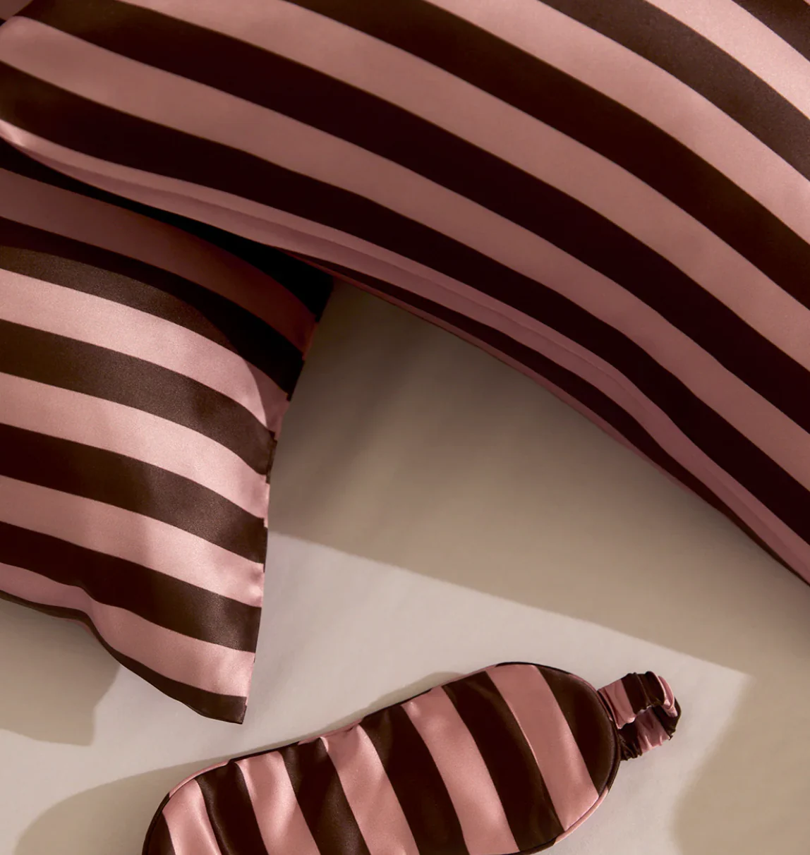 Silk Pillowcase Rocky Road Stripes | Hommey - Image 4