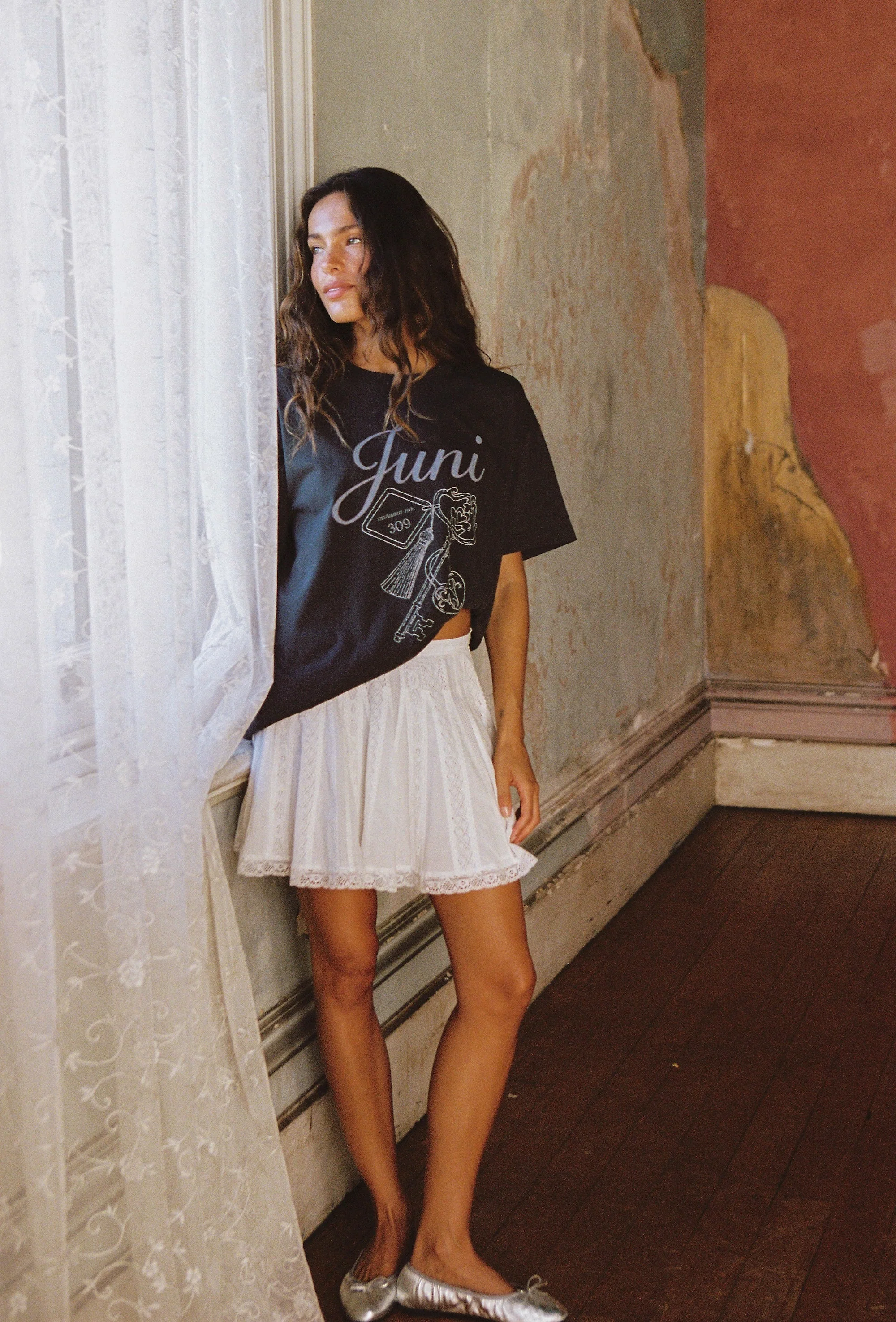 Sofie Skirt - Blanc | Juni - Image 2