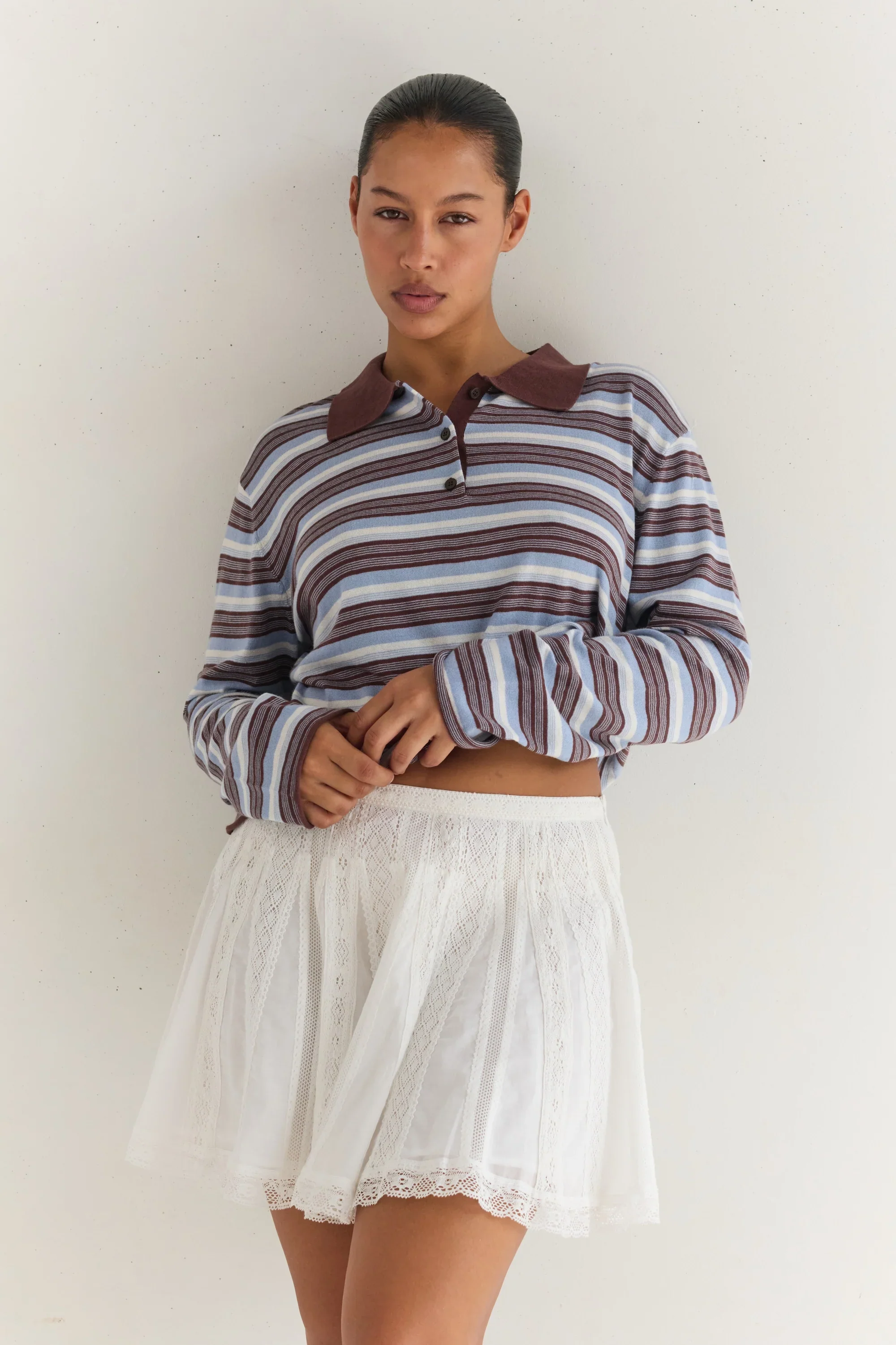 Sofie Skirt - Blanc | Juni - Image 3