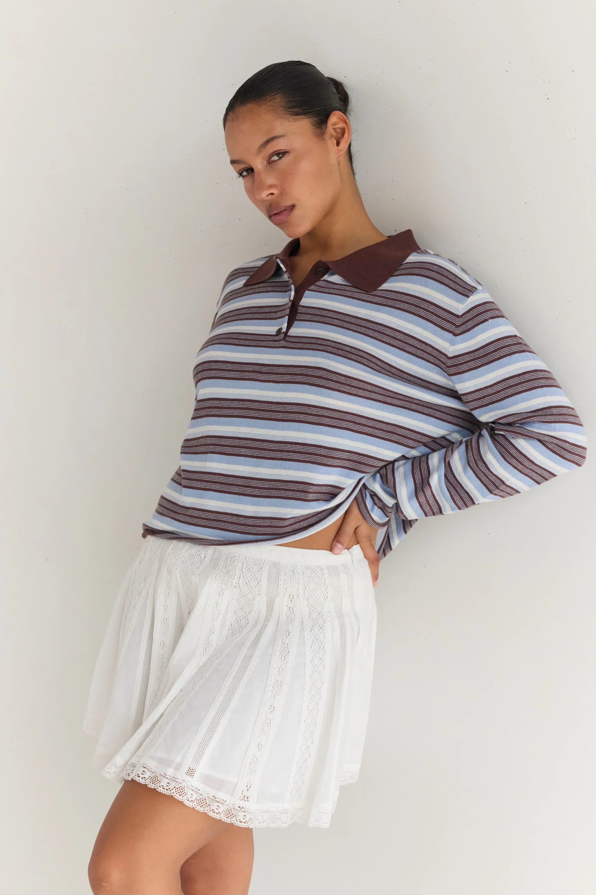 Sofie Skirt - Blanc | Juni - Image 4