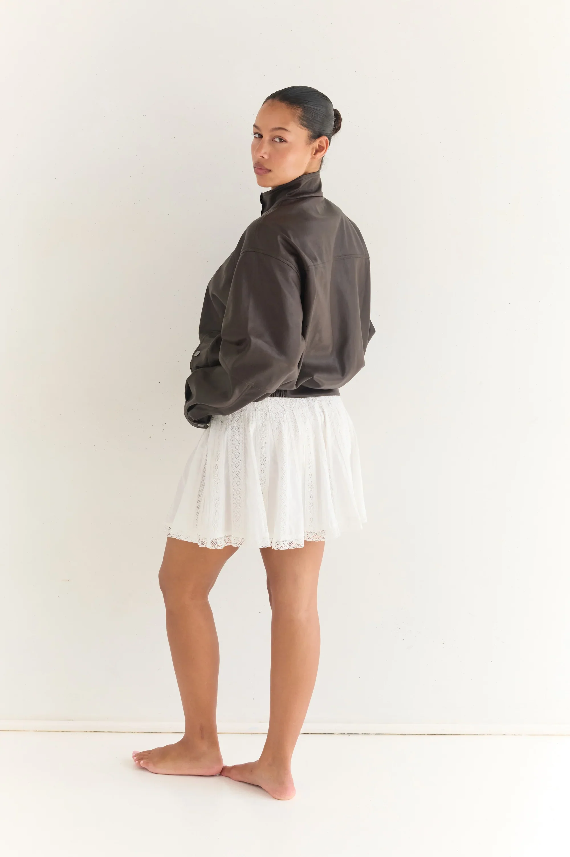 Sofie Skirt - Blanc | Juni - Image 5