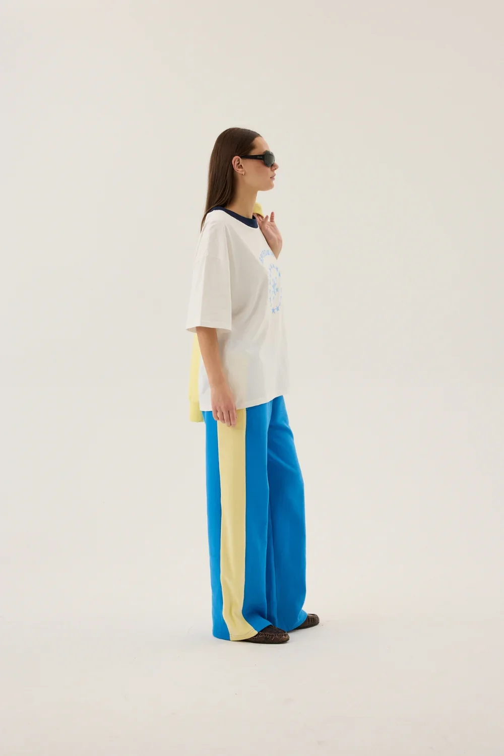 Speedway Oversized Tee Snow | Araminta James - Image 4