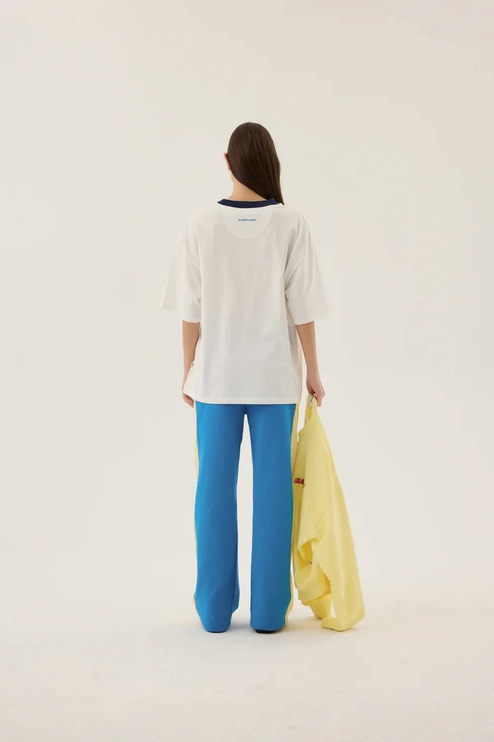 Speedway Oversized Tee Snow | Araminta James - Image 5