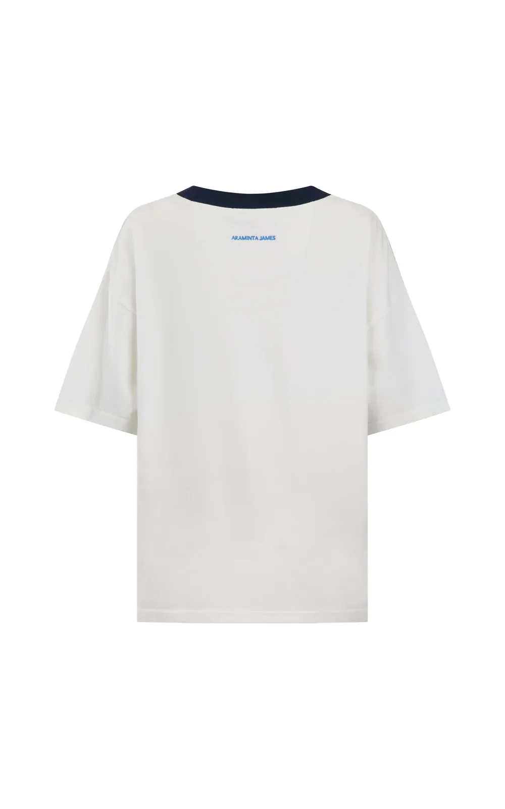 Speedway Oversized Tee Snow | Araminta James - Image 9