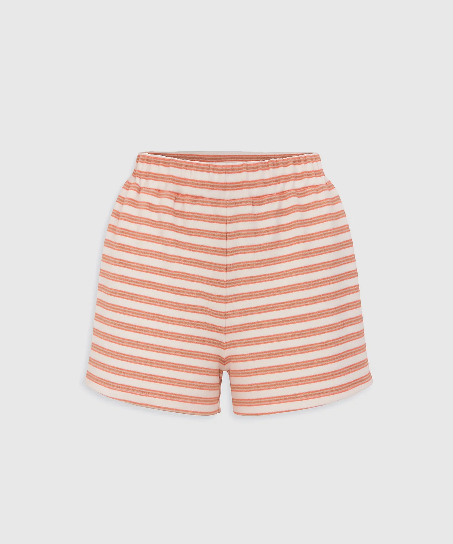 Terry Shorts - Coral / White | Holiday Shop - Image 4