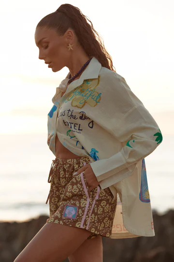 The Altos Shorts - Seas The Day - Mocha | Sabbi - Image 3