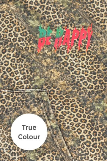 The Be Happy Leopard Padded Bomber | Sabbi - Image 7