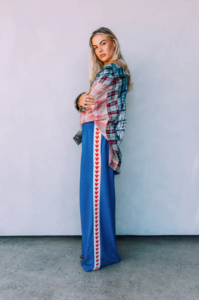 The Raving Hearts Pants Blue | Sabbi The Store - Image 3