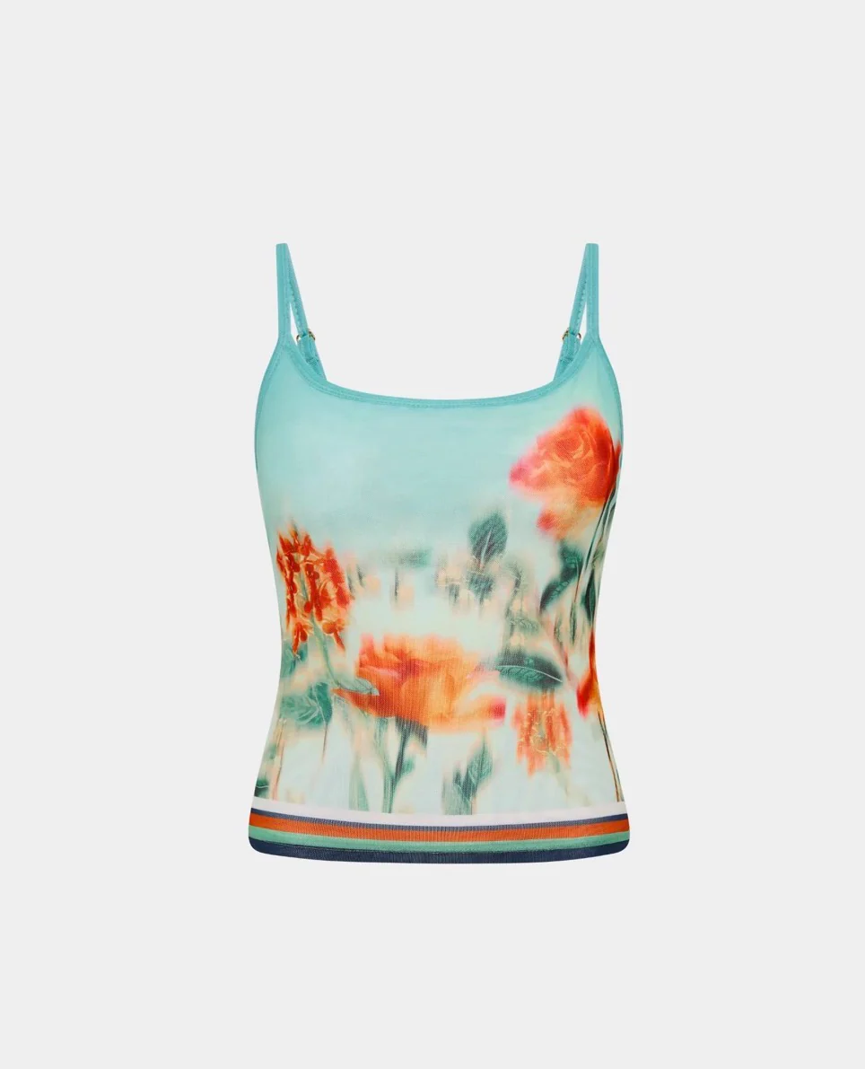 Camisole Mesh Baby Blue | With Harper Lu - Image 4