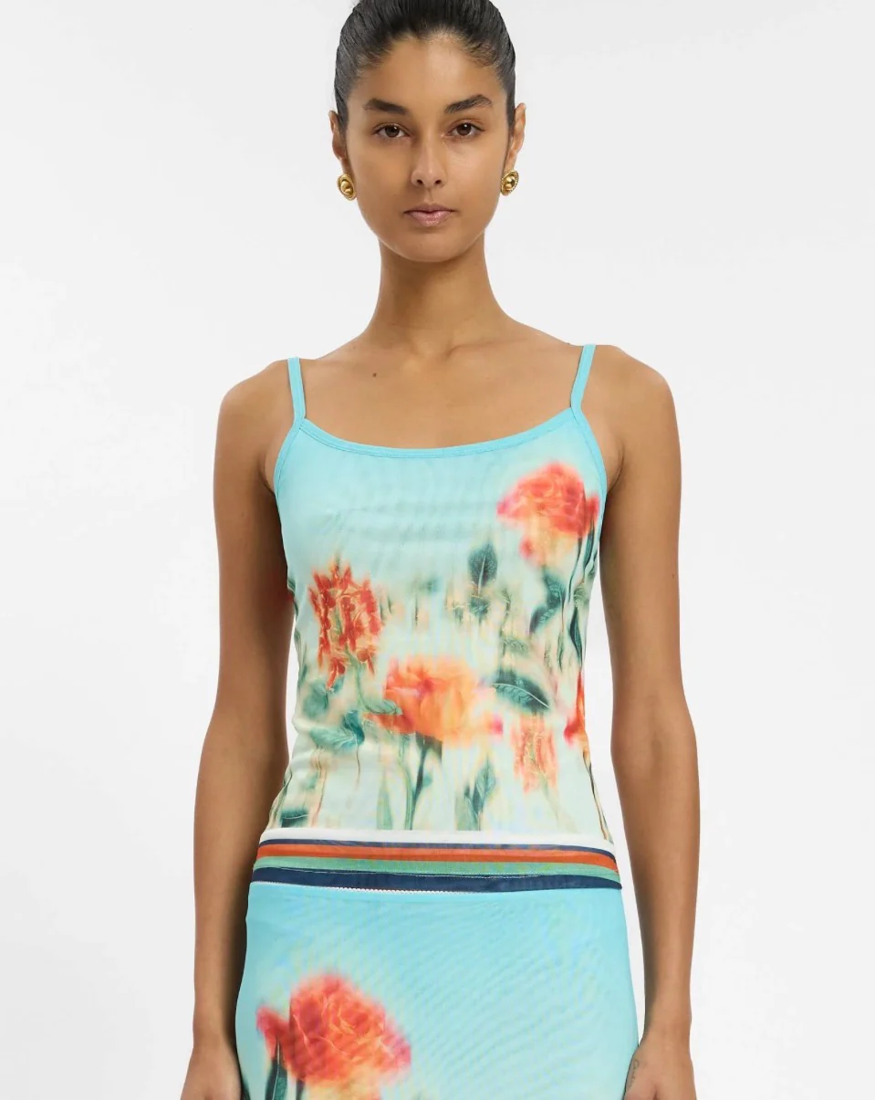 Camisole Mesh Baby Blue | With Harper Lu - Image 6