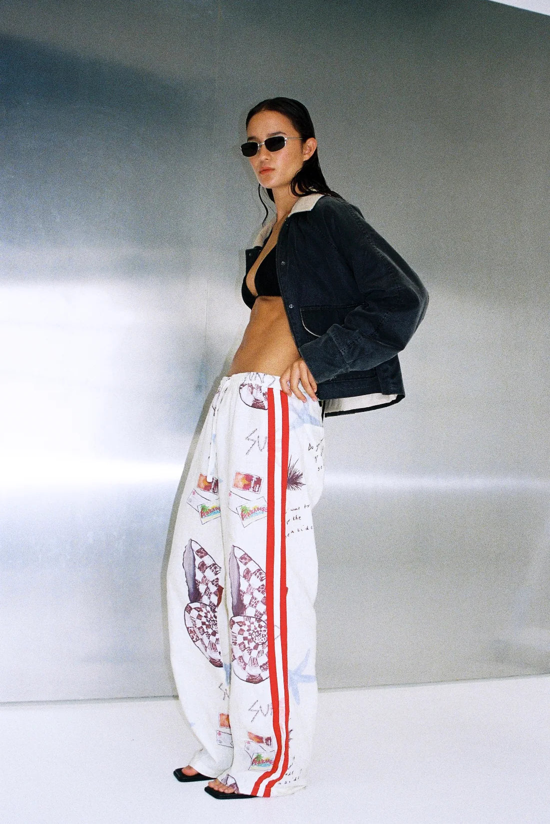 Vacation Pants - Souvenir Print | Lottie Hall - Image 3