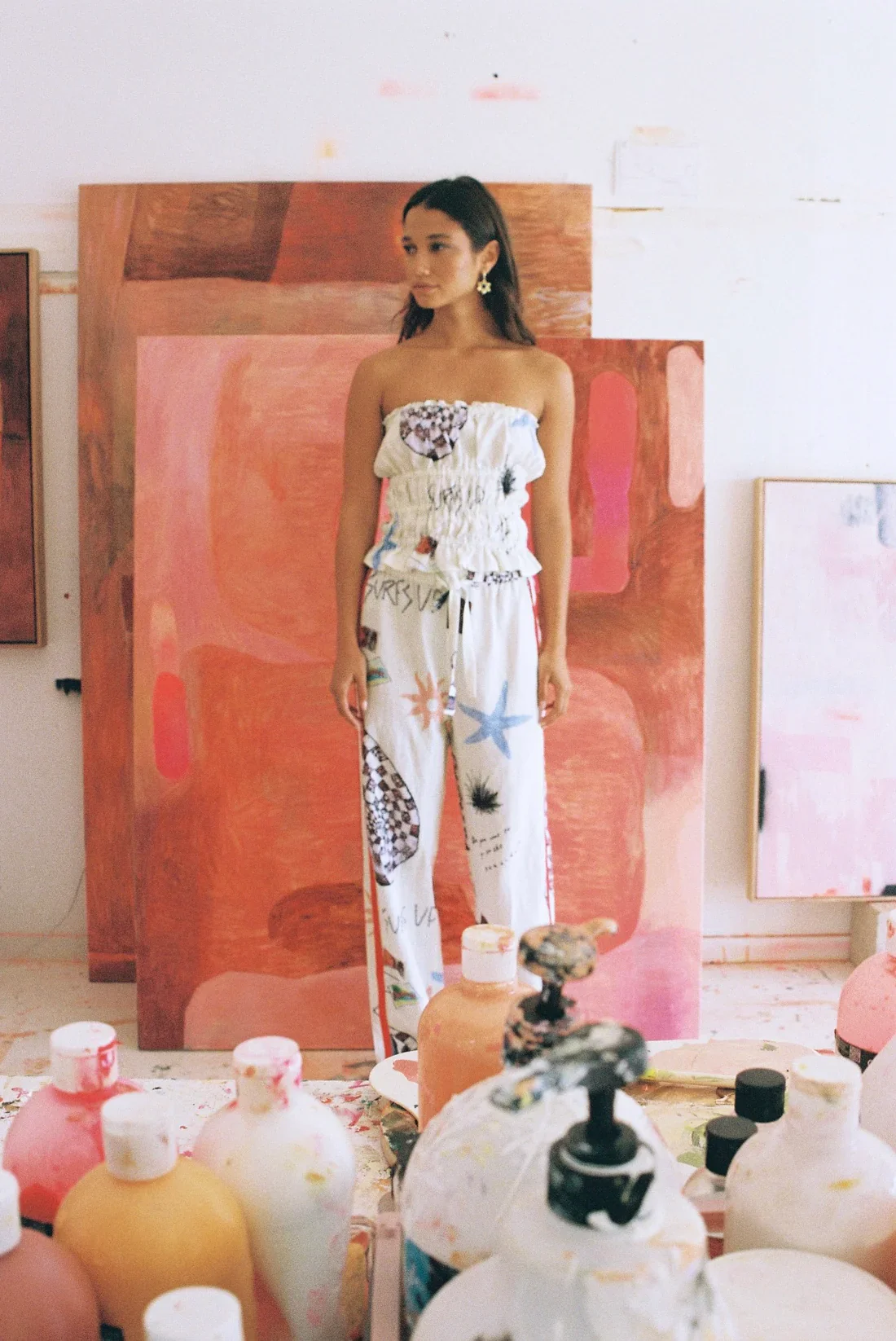 Vacation Pants - Souvenir Print | Lottie Hall - Image 5