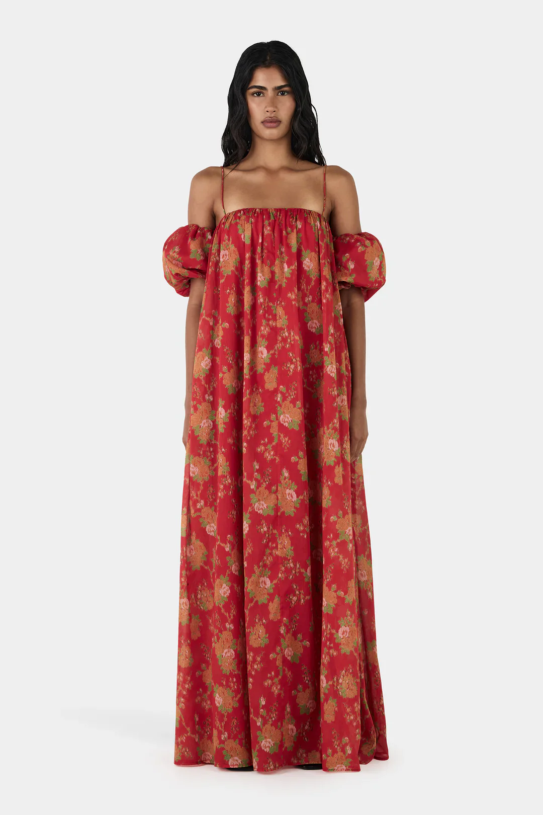 Vetiver Dress Climbing Roses | Hansen & Gretel - Image 2