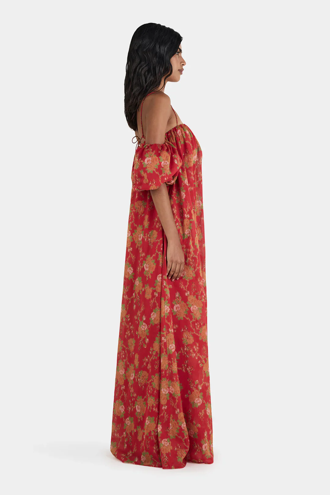 Vetiver Dress Climbing Roses | Hansen & Gretel - Image 5